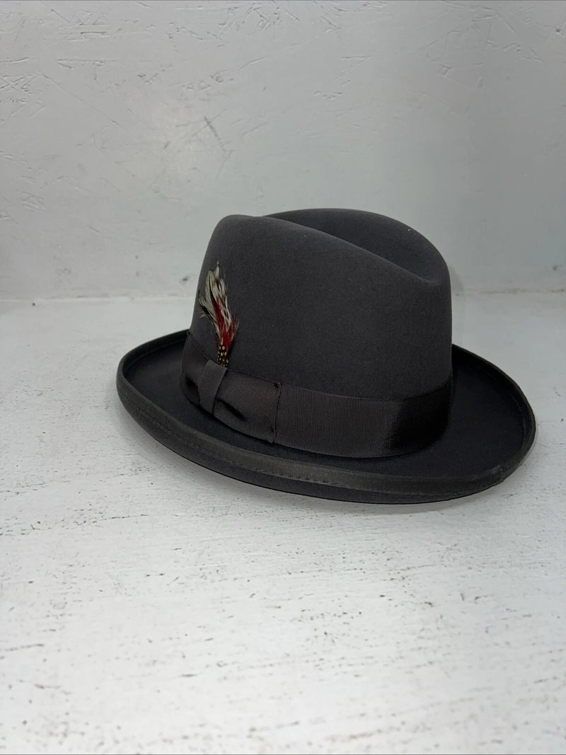 New Women's Charcoal English Riding Hat. 7 M. 12-95