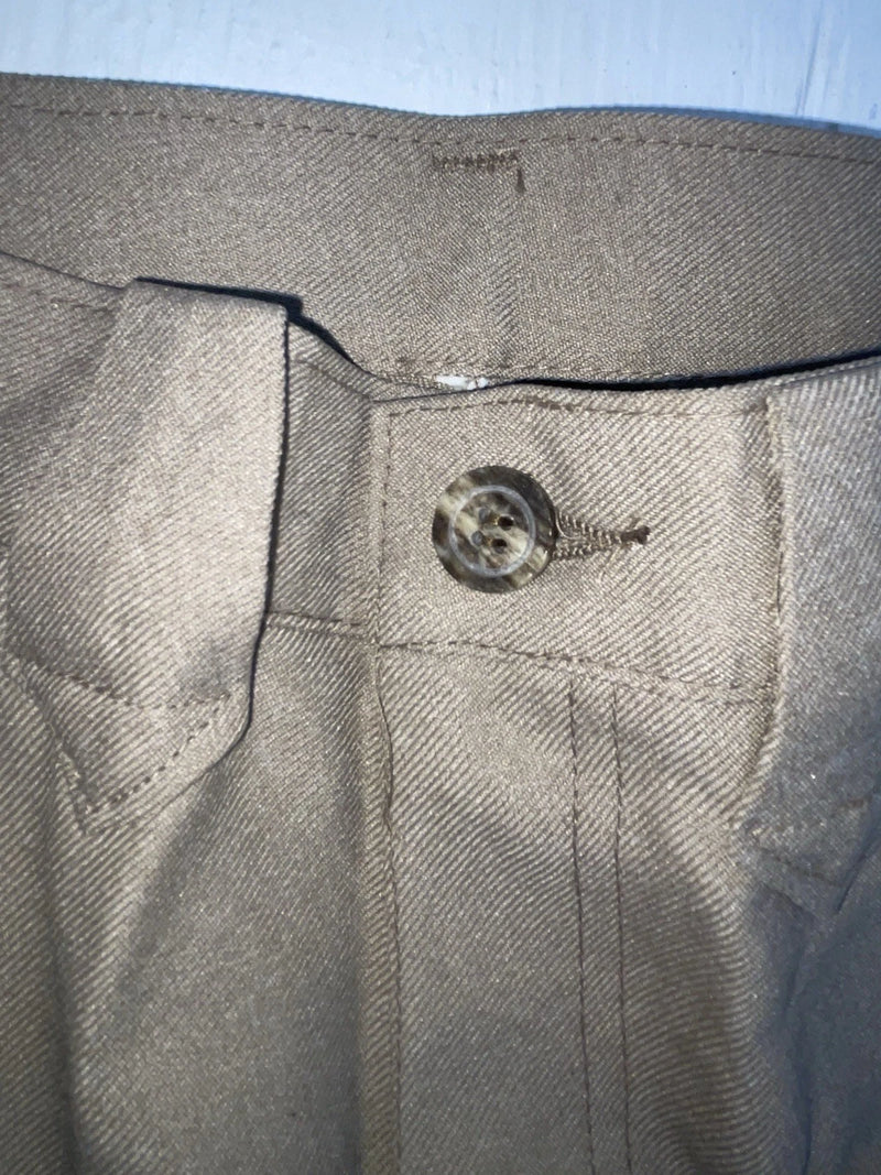 New Vintage Beige Lee Polyester Pants #2032624 OO-45
