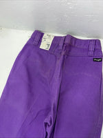 New Women’s Purple Wrangler Silverlake Relaxed Fit Denim Jeans. 9/10x36 P-7