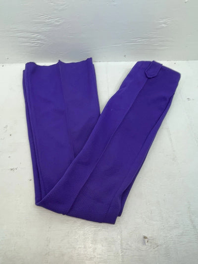 New Vintage Purple Panhandle Slim Polyester Pants #1075 VV-98