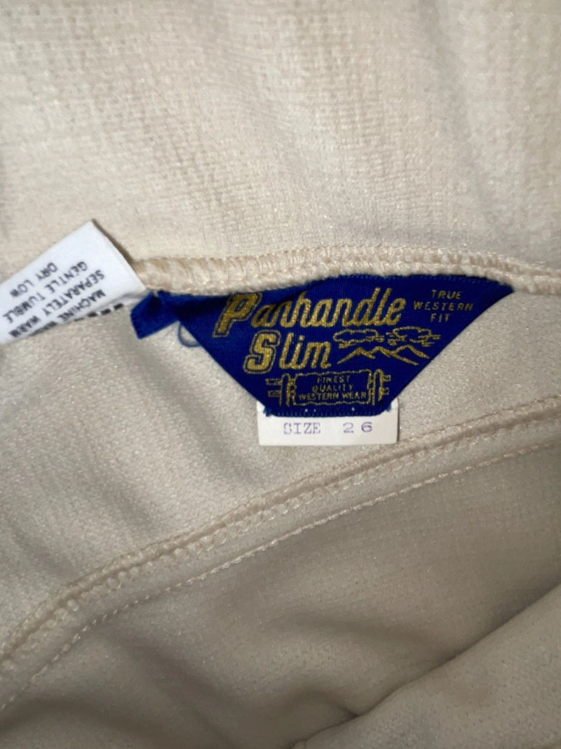 New Vintage Tan Panhandle Slim Polyester Pants VV-99