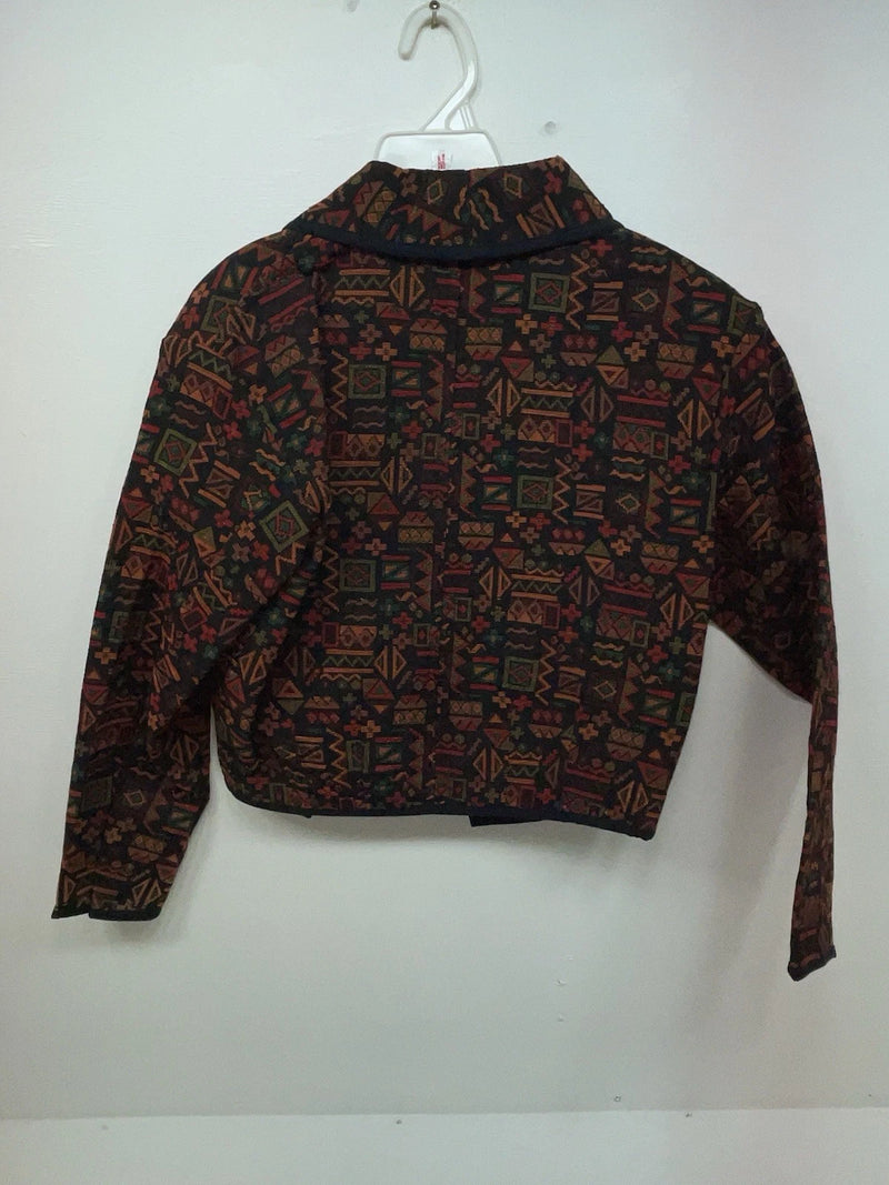 New Women’s Red Crazy Cowgirl Long Sleeve Shirt M #ccj74 3B-91