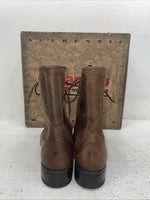 New Men’s Brown Lace Up Laredo Cowboy Boots. 1225 9 D. 4-53t
