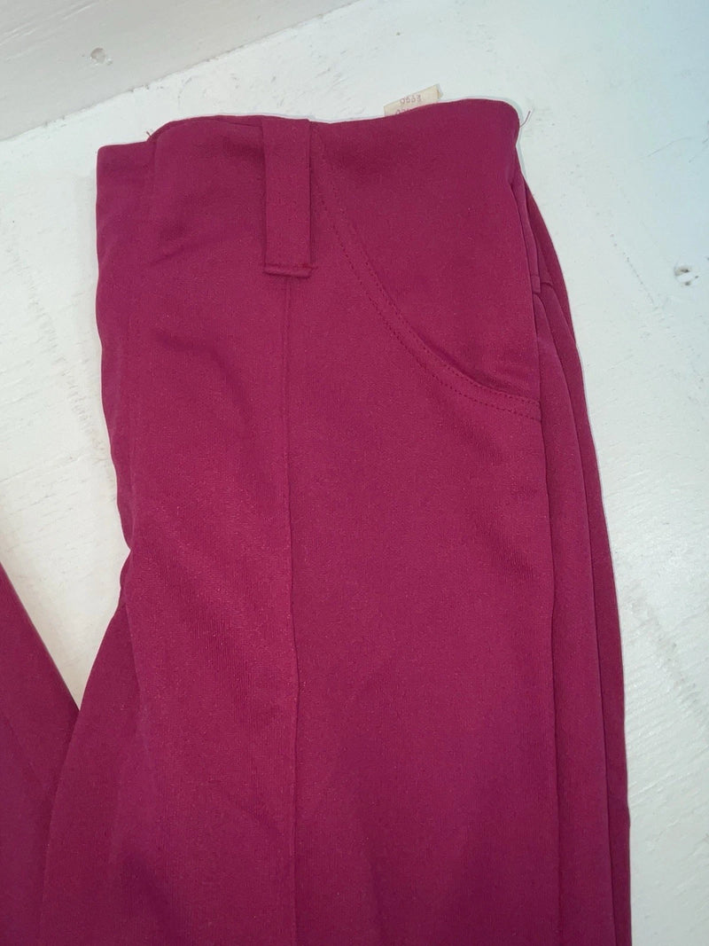 New Vintage Pink Prior Polyester Pants #2990 VV-67