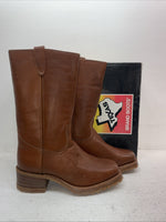 New Men’s Brown Texas Brand Cowboy Boots. M 302 9.5 9 1/2 D. 4-52