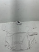 New Women’s White ABETTA Short Sleeve English Riding Shirt. 36 G-27