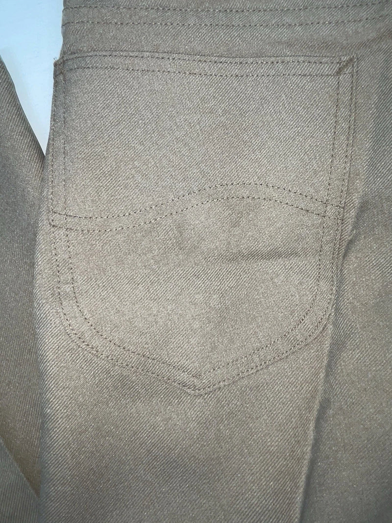 New Vintage Beige Lee Polyester Pants #2032624 3A-116