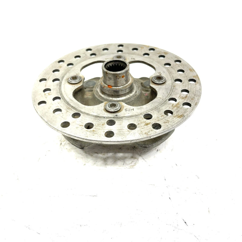 07-14 Honda Rancher 420 TRX420FE ES OEM Front Hub W/Rotor 44615-HP5-600 AH76