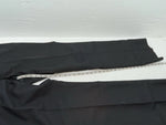 New Vintage Black Circle S Polyester Pants #CP4793 OO-35