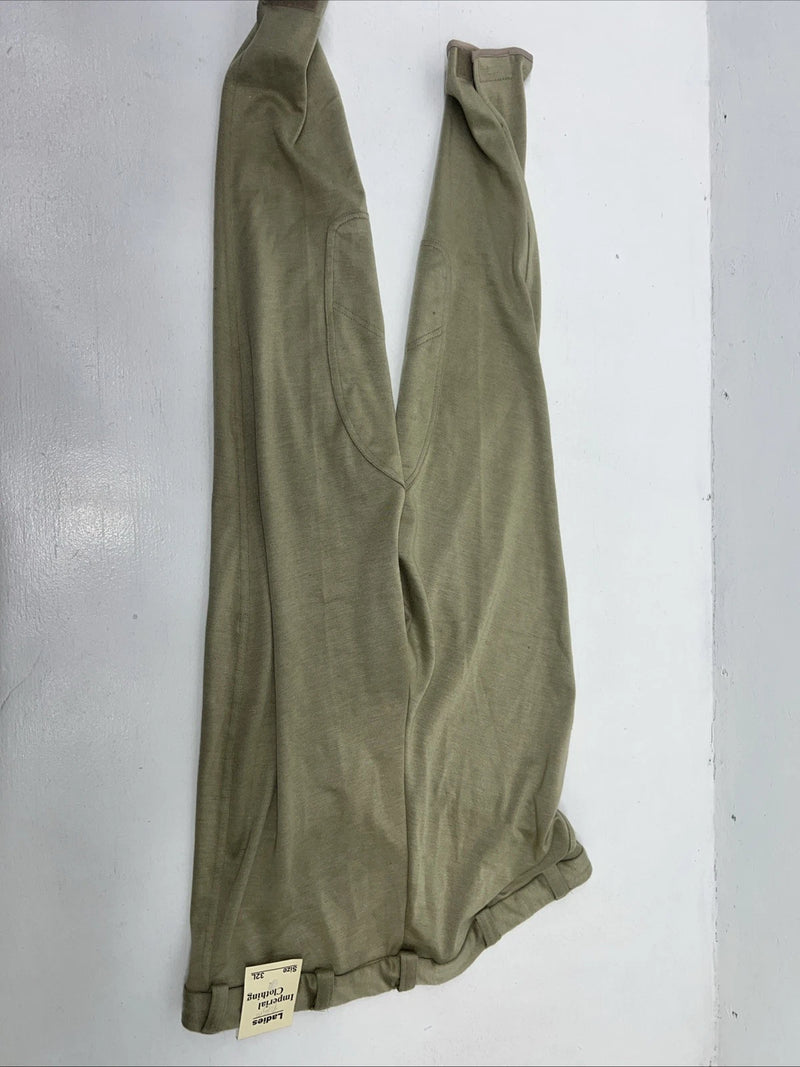 New Women’s Green Imperial Clothing English Pants. 32-L  A-154