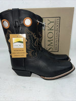 New Women’s Black Smoky Mountain Cowboy Boots. 3242 Y 7 M. 18-52