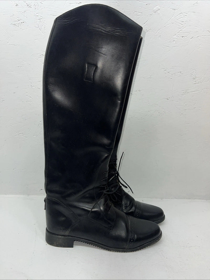 New Womens Black Cavalier English Riding Boots. 855820 8.5 8 1/2. 12-22