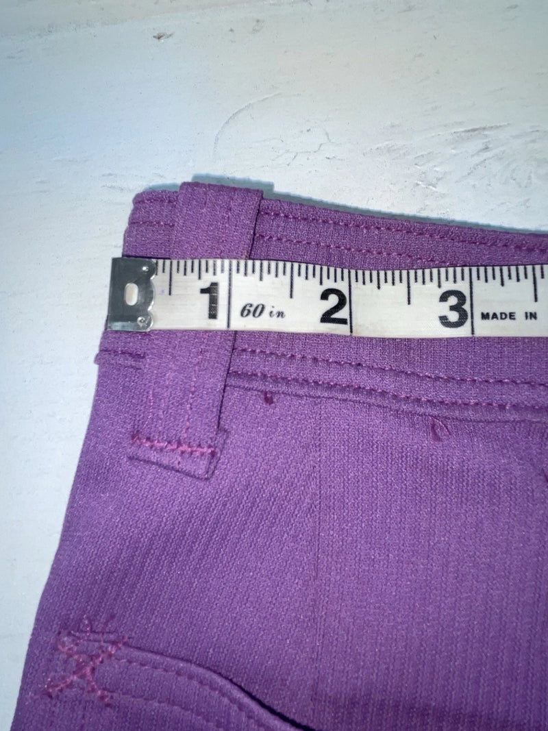 New Vintage Purple Dickson Jenkins Polyester Pants # 911 3A-66