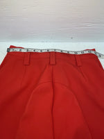 New Vintage Red Quicksilver Polyester Pants #2662 3A-109
