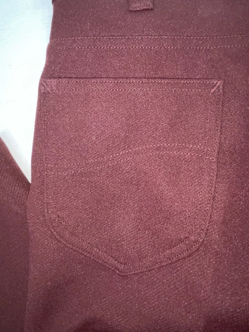 New Vintage Red Lee Polyester Pants #2004061 ZZ-22