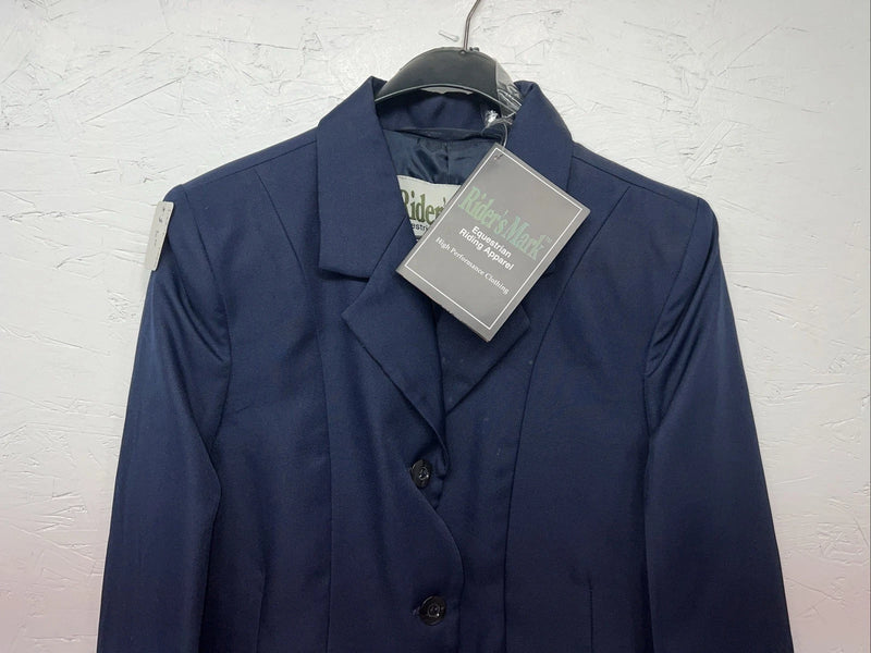 New Women’s Riders Mark Blue Riding Coat 12 Long #23-37000 II-607