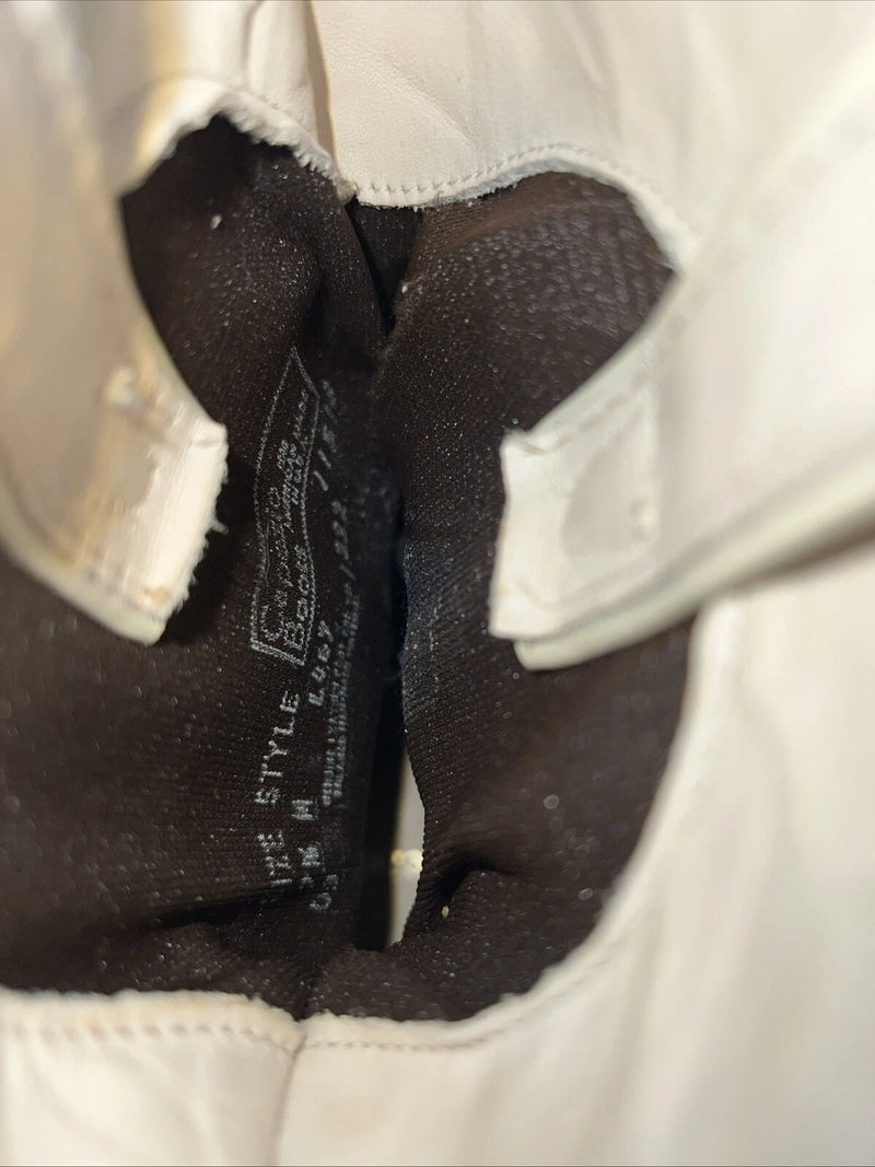 New Women’s Cream Capezio Cowboy Boots. L 467 7.5 7 1/2 M. 17-34