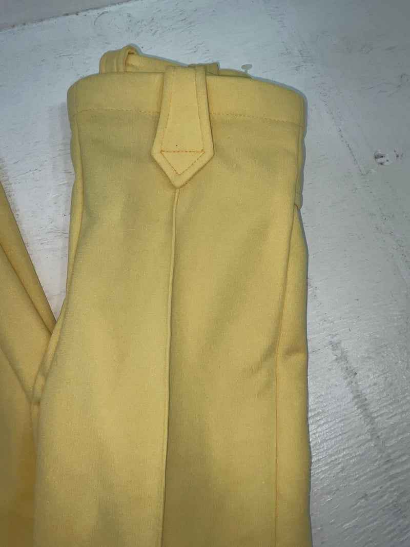 New Vintage Yellow Western Heritage Polyester Pants #G31 3A-89