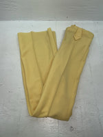 New Vintage Yellow Western Heritage Polyester Pants #G31 3A-89