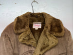 New Women’s Bailey Brown Fuzzy Jacket 40 #T851A RR-16