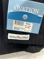 New Men’s Ovation Blue All Wool Riding Jacket 44L #462024 BB-600