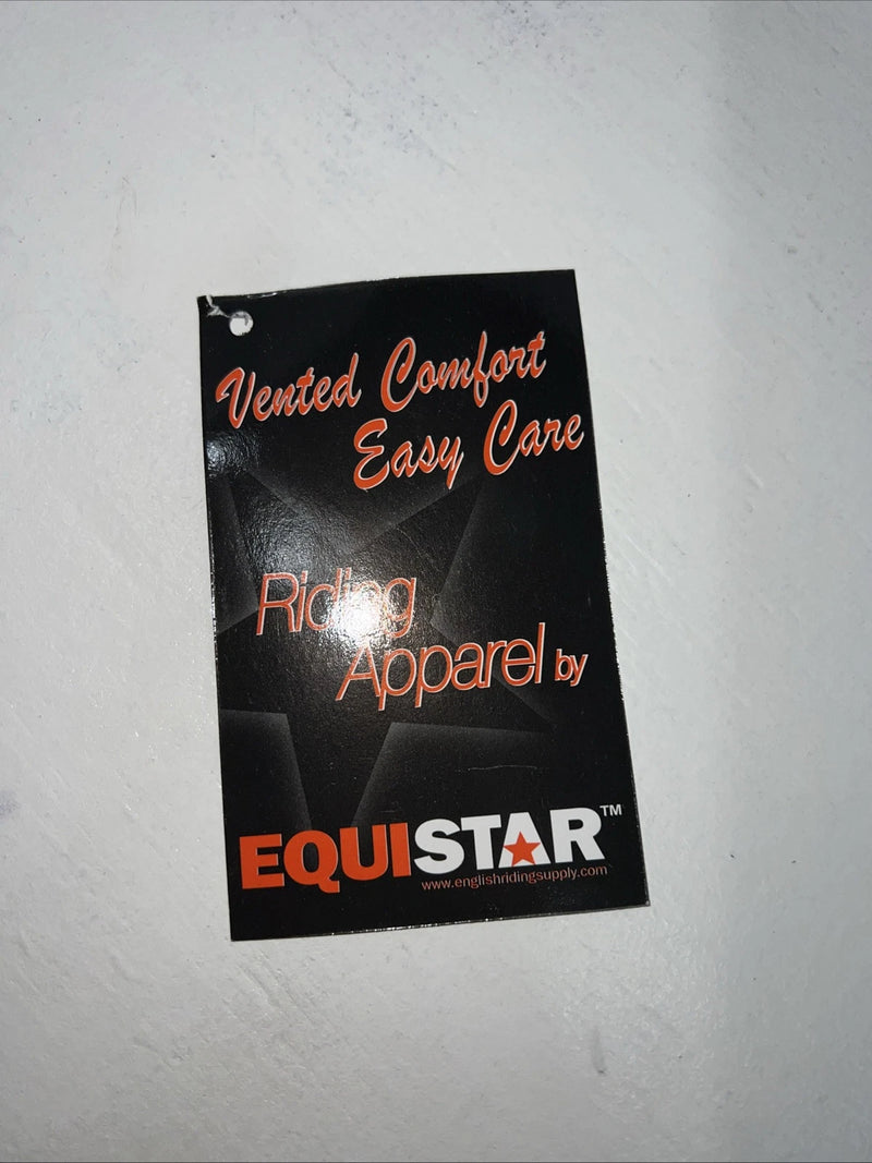 New Women’s Blue EQUISTAR Short Sleeve Riding Shirt. 38 D-39