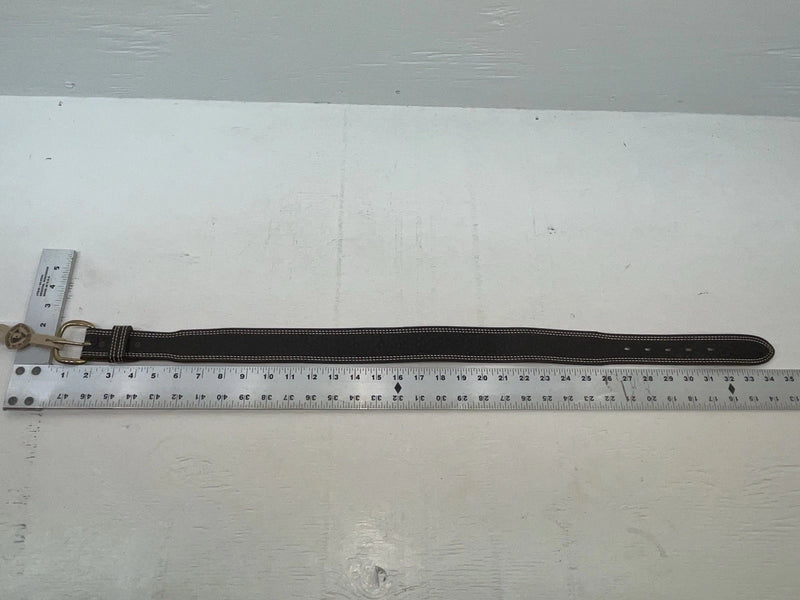 New Black Genuine Leather Tex Tan Tooled 30” Belt #955 NN-4