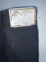 New Vintage Black Mesquite Polyester Pants #5911 3A-108