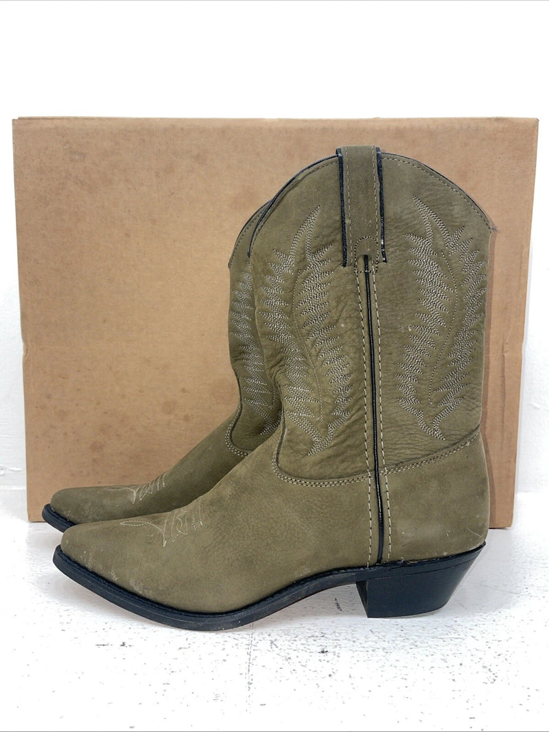 New Women’s Green Texas Brand Cowboy Boots. L 9302 8.5 8 1/2 M. 16-122