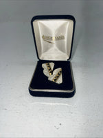 New Women’s Montana Silversmiths Gold Silver Black Collar Tips. CT4 A-37