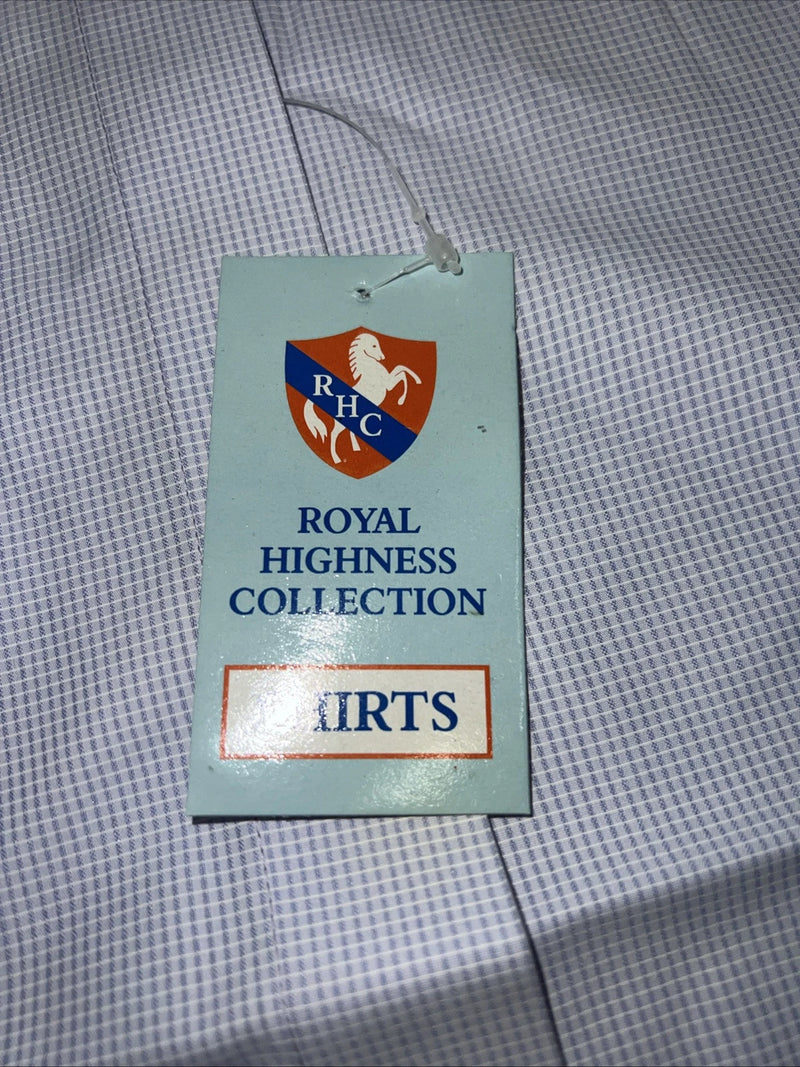 New Women’s Purple RHC Short Sleeve English Riding Shirt. 38 68201-102 G-43