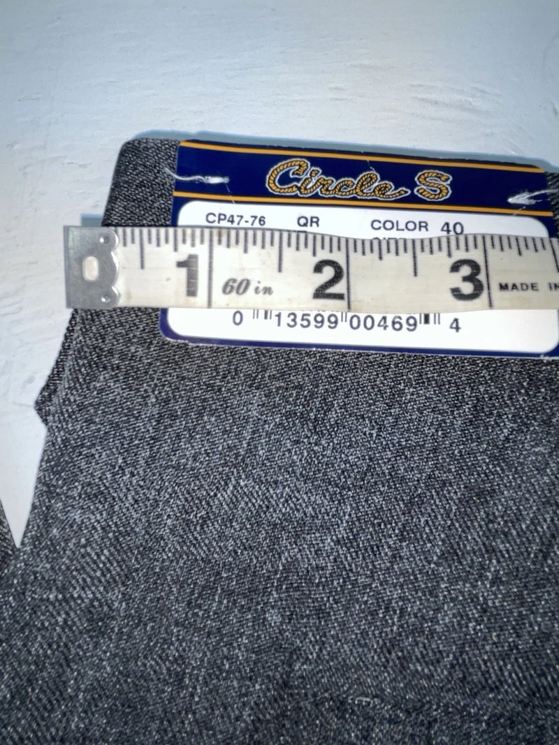 New Vintage Gray Circles S Polyester Pants #CP4776 XX-76