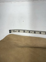 New Tan Congress Leather Show Chaps With Fringe Adjustable Waist 44” L-45