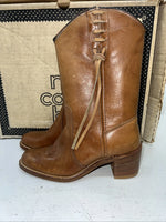 New Women Brown Capezio Cowboy Boots. L 401 5 M. 20-99