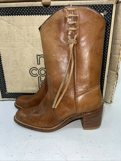 New Women Brown Capezio Cowboy Boots. L 401 5 M. 20-99