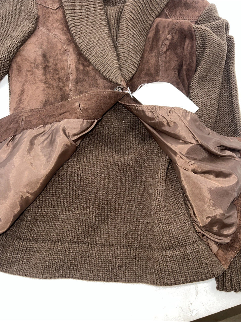 New Women’s Miller Brown Dress Jacket Medium #298-0605 UU-11