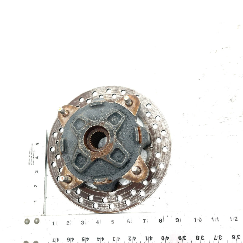 09 Polaris Ranger HD 700 4x4 EFI OEM Front Wheel Hub And Rotor 5137127-067 XP12