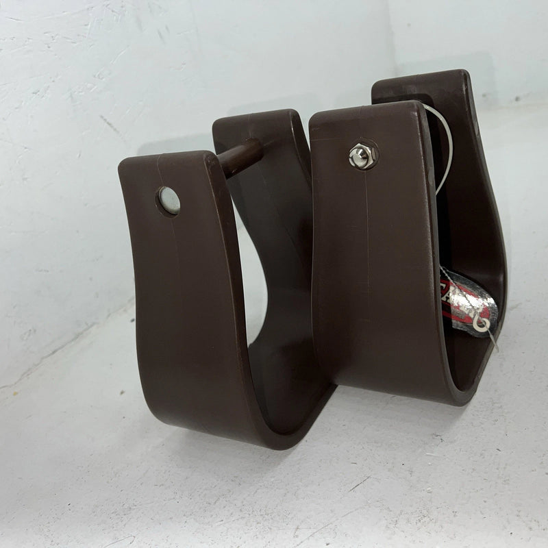 New Weaver Brown Plastic Deep Roper 3” Stirrups #30-1138 FF-5
