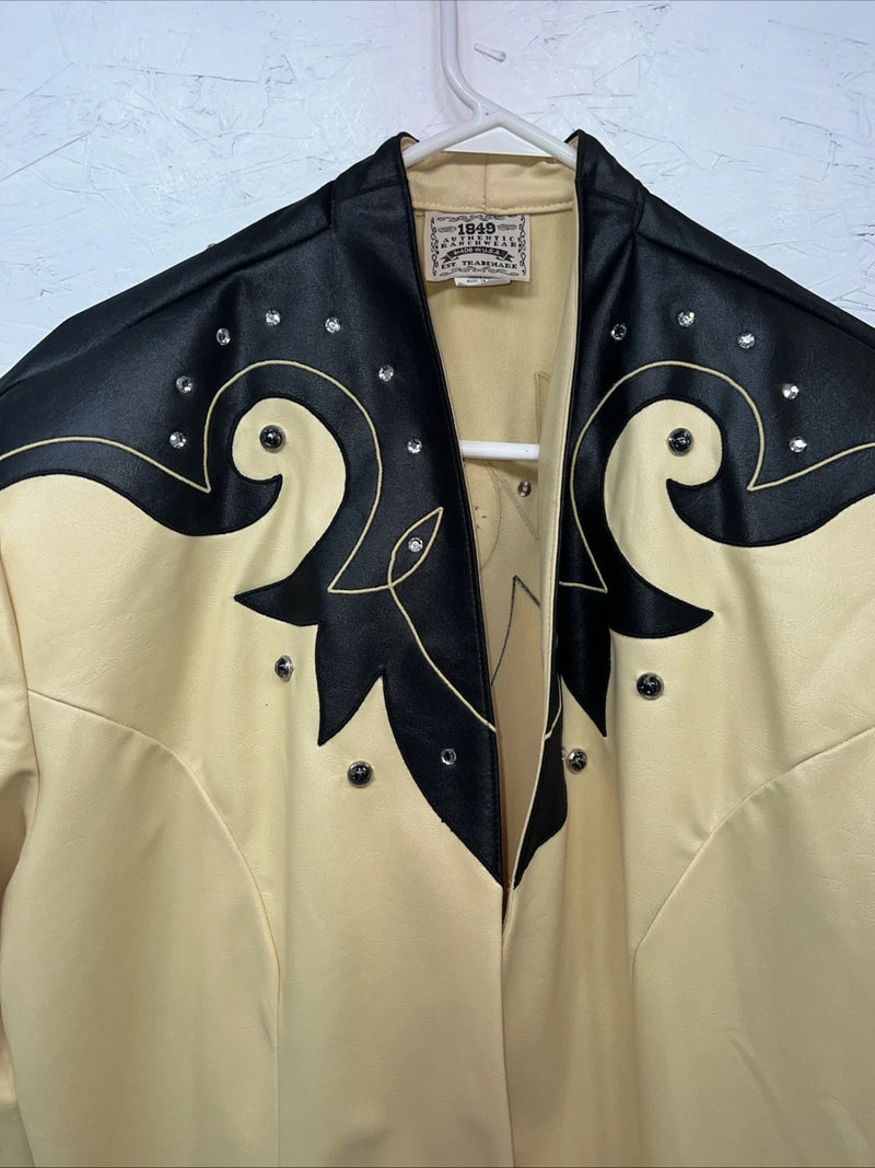 New Women’s 1849 Authentic Ranchwear Yellow Show Jacket 2XL #77872 RR-25