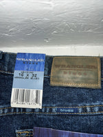 New Men’s Wrangler Blues Relaxed Fit Dress Easy Denim Jeans. 16x32 K-13