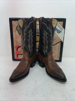 New Men’s Brown Texas Brand Cowboy Boots. 7911 9 D. 3-71