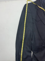 New Men’s Circle S Blue Plaid Suit Jacket 48R #25832 X-607