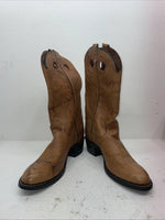 New Men’s Brown Texas Brand Cowboy Boots. 7844 11 B. 8-78