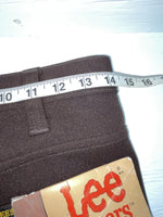 New Vintage Brown Lee Polyester Pants #2004021 XX-98