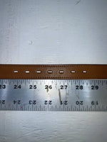 New Brown Genuine Leather Chambers 25” Belt NN-44
