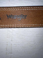 New Red Genuine Leather Wrangler 24” Belt #628004 NN-75