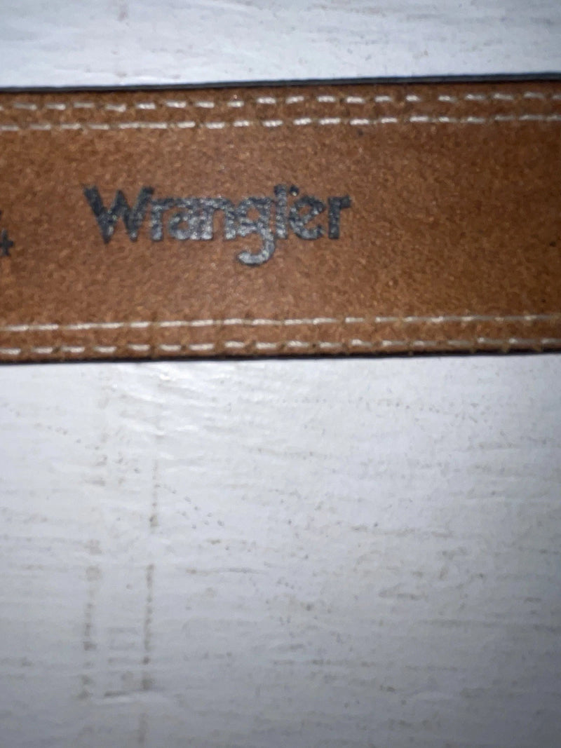 New Red Genuine Leather Wrangler 24” Belt #628004 NN-75