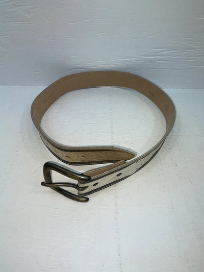New Blue Genuine Leather 32” Belt #7330 JJ-97