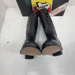 New Men's Black Texas Brand Cowboy Boots. M 610 8.5 8 1/2 D. 3-10