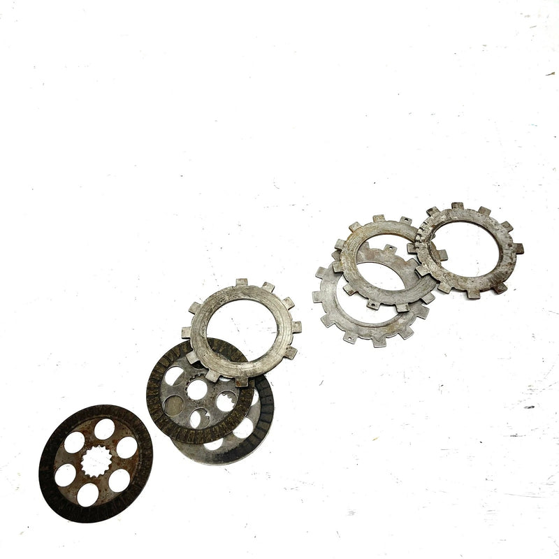 02-03 Kawasaki Prairie 650 KVF650A 4x4 OEM Rear Brake Disc Set 41080-1483 AK37
